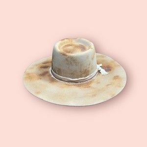 Friends of Friends Tan/Brown Hat Medium Boho Chic Summer Hat Western